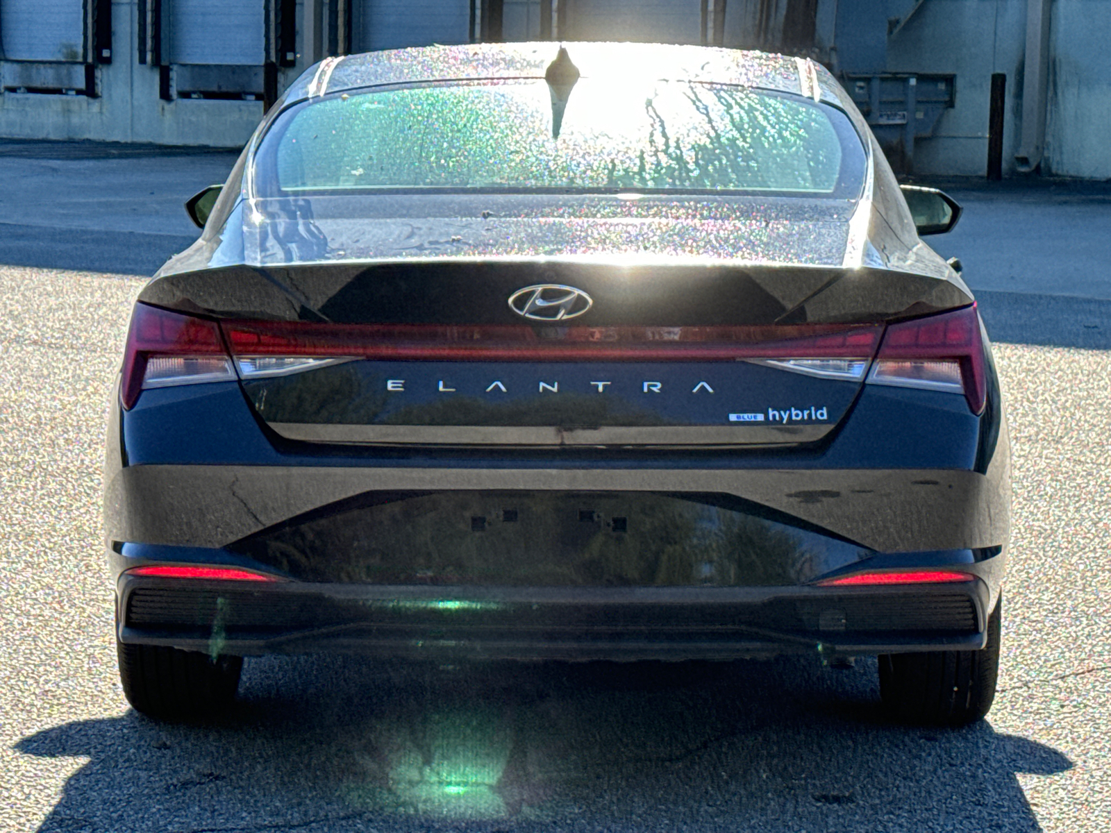 2023 Hyundai Elantra Hybrid Blue 6