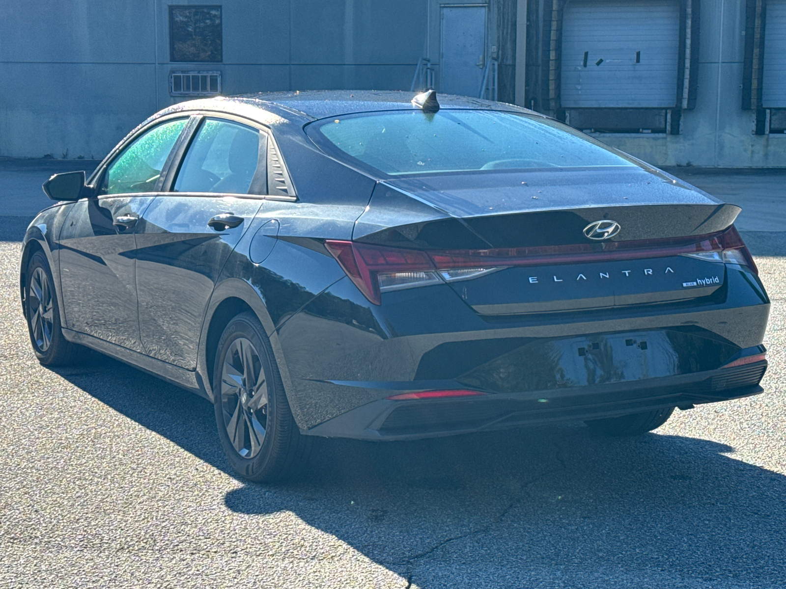 2023 Hyundai Elantra Hybrid Blue 7