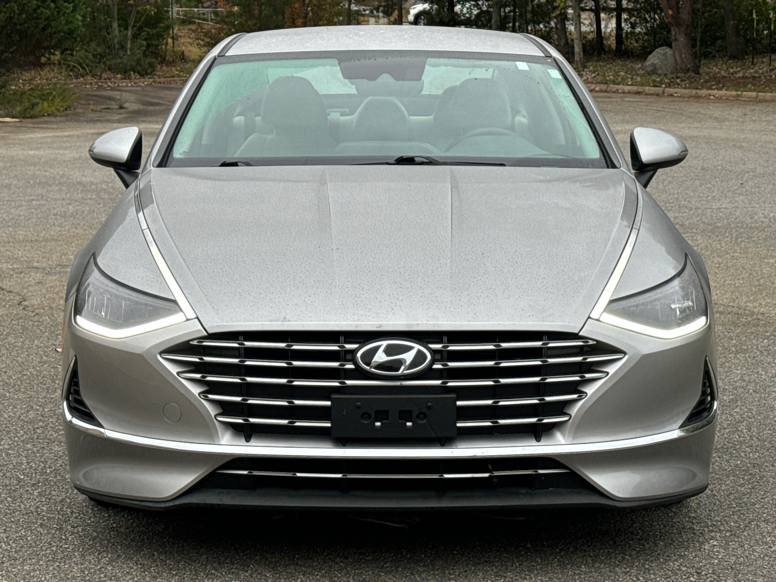 2021 Hyundai Sonata Hybrid Blue 2