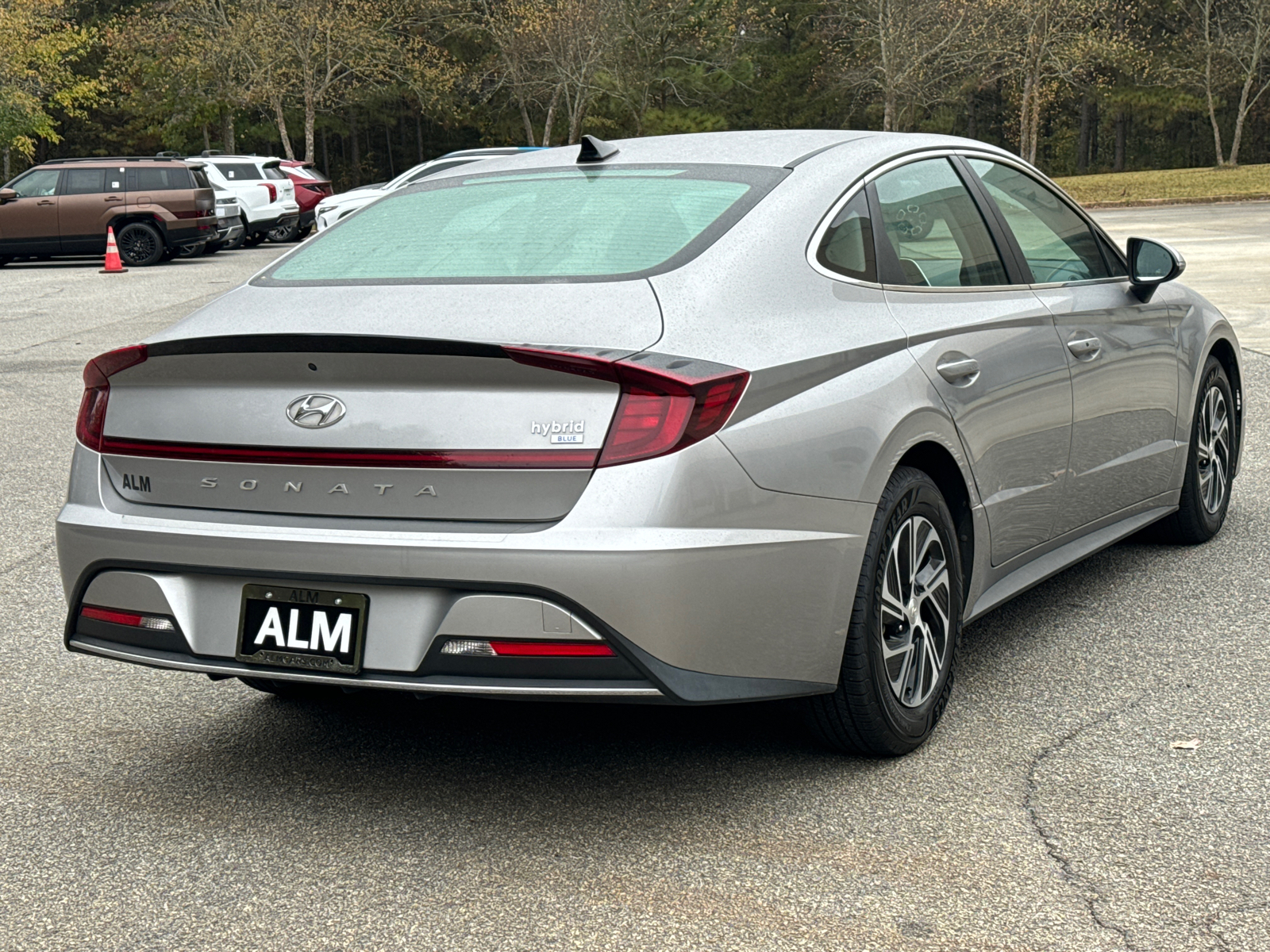 2021 Hyundai Sonata Hybrid Blue 5