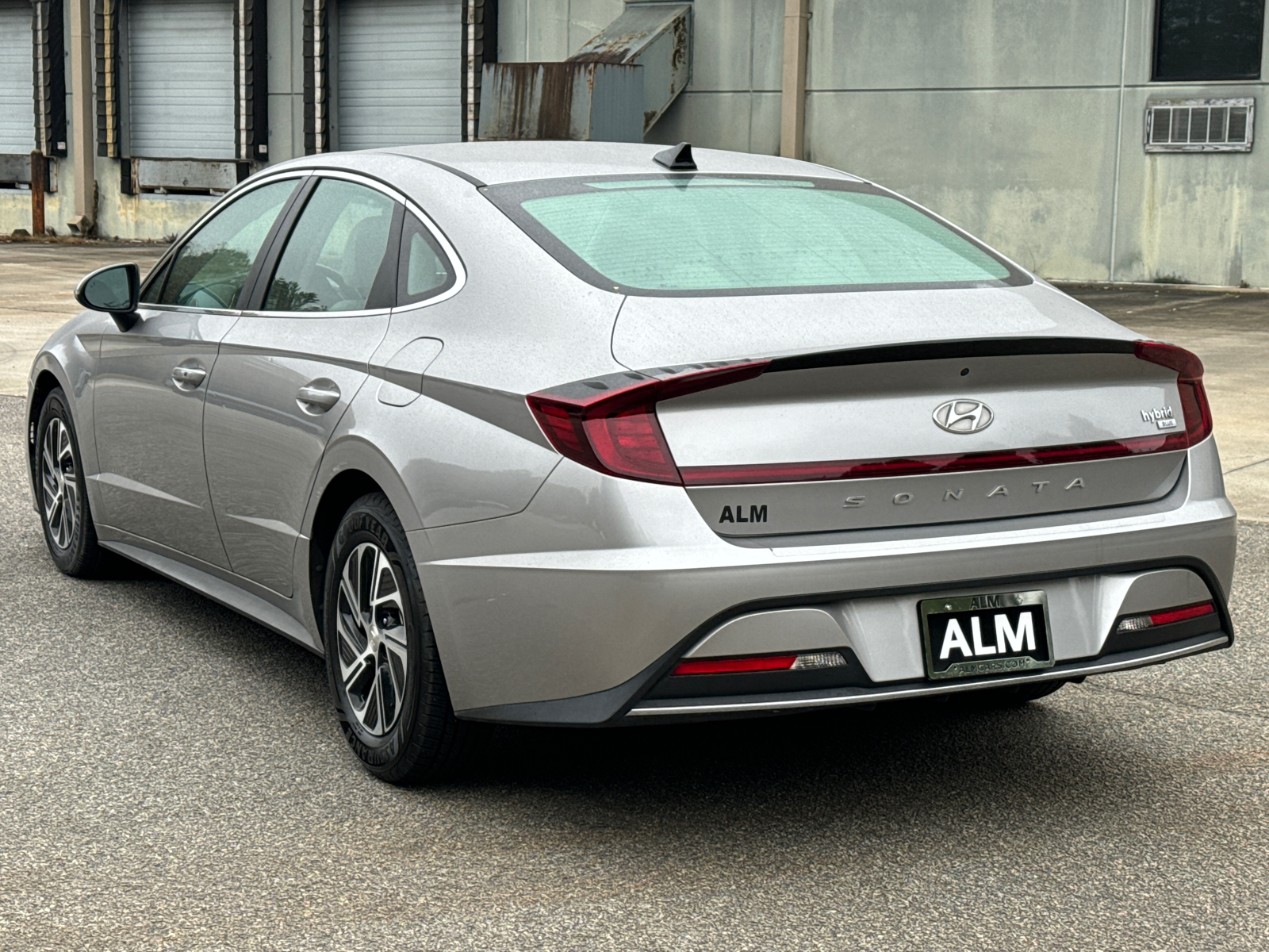 2021 Hyundai Sonata Hybrid Blue 7