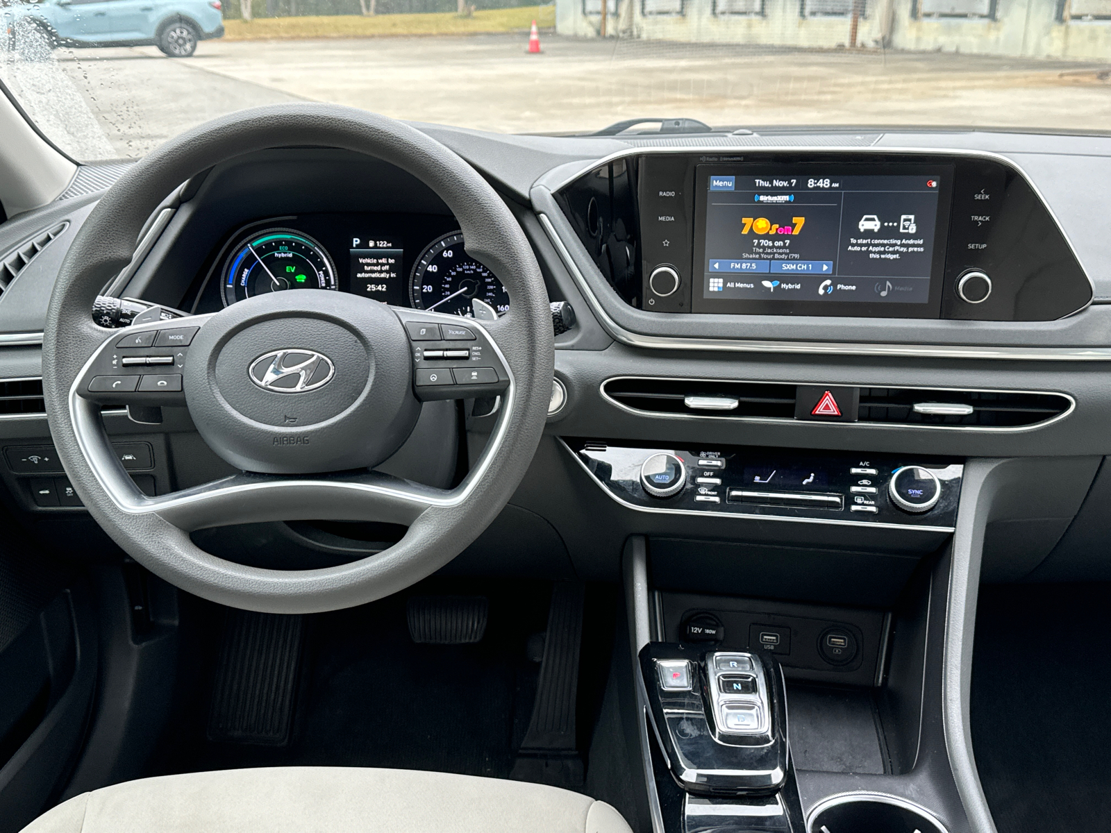 2021 Hyundai Sonata Hybrid Blue 23