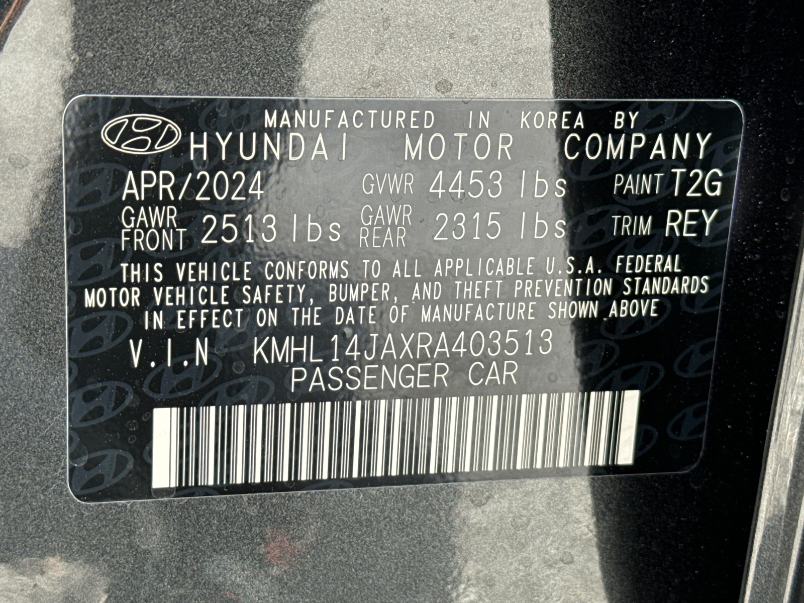 2024 Hyundai Sonata SEL 41