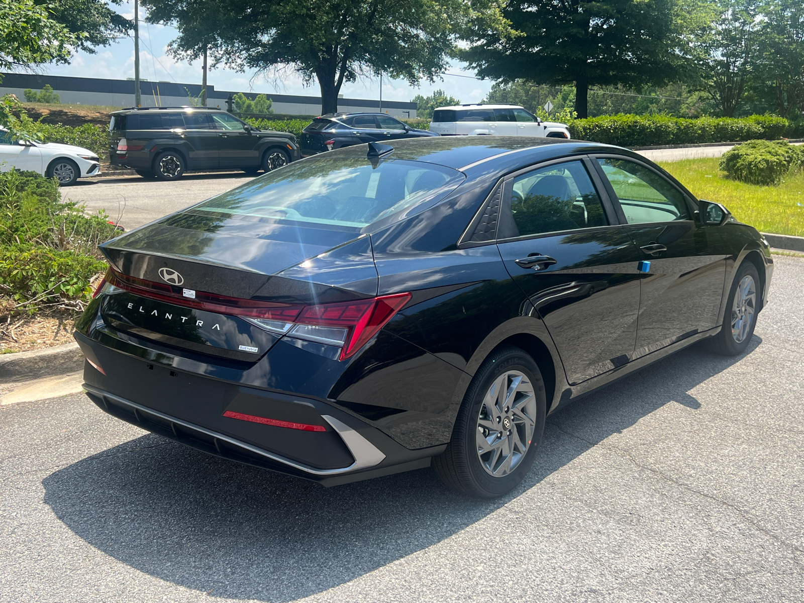 2024 Hyundai Elantra Hybrid Blue 5