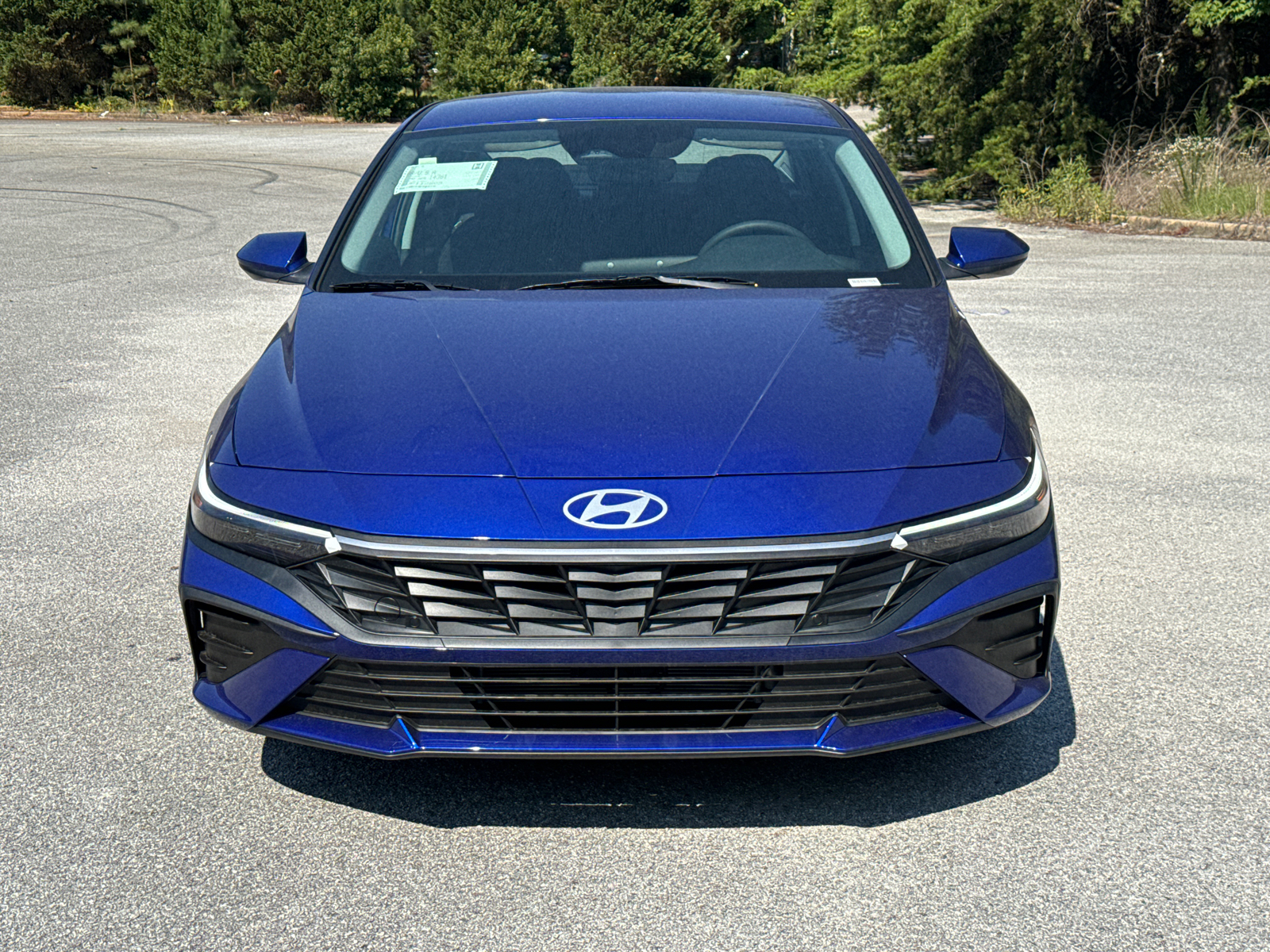 2024 Hyundai Elantra Hybrid Blue 3