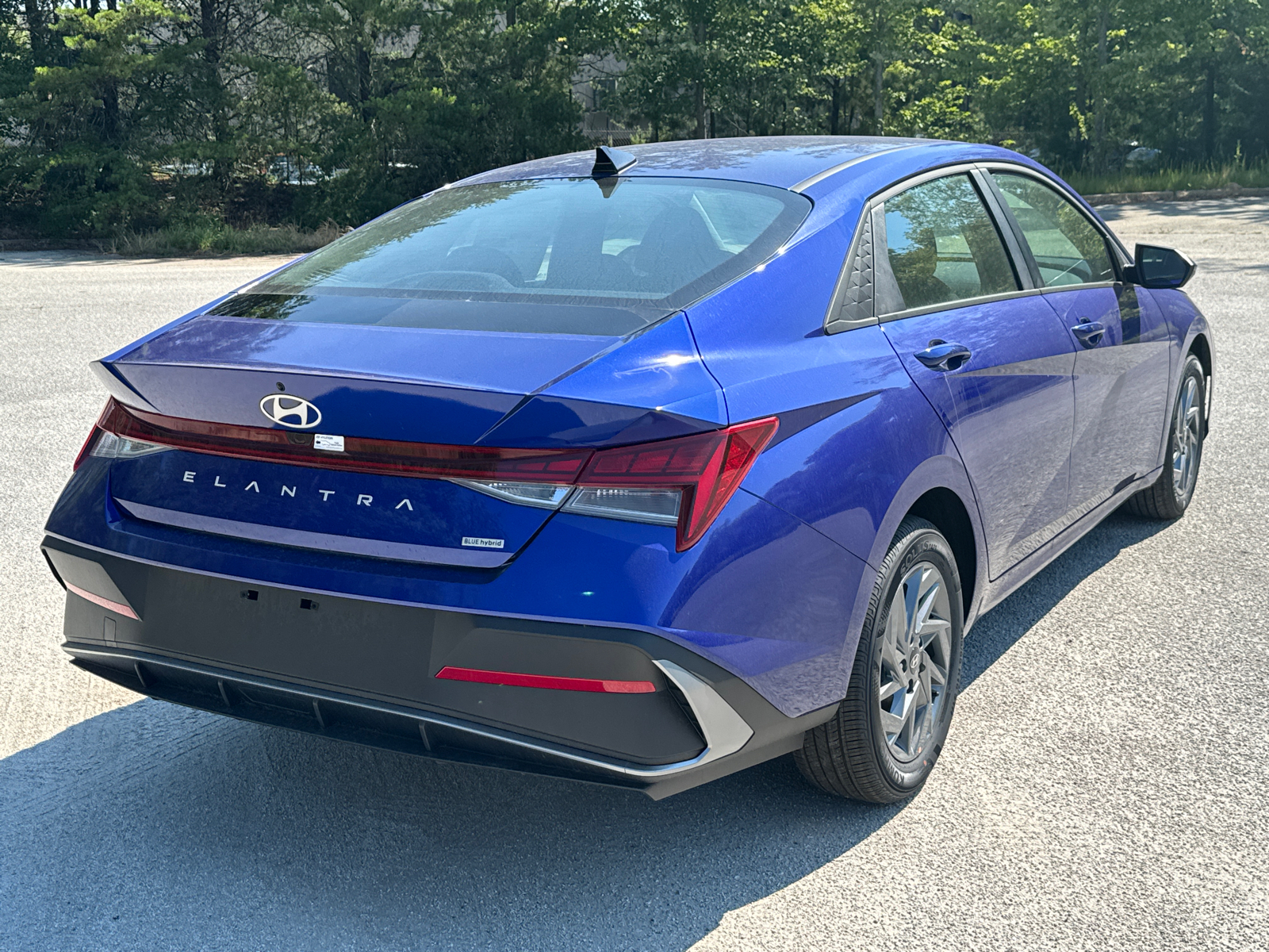 2024 Hyundai Elantra Hybrid Blue 6