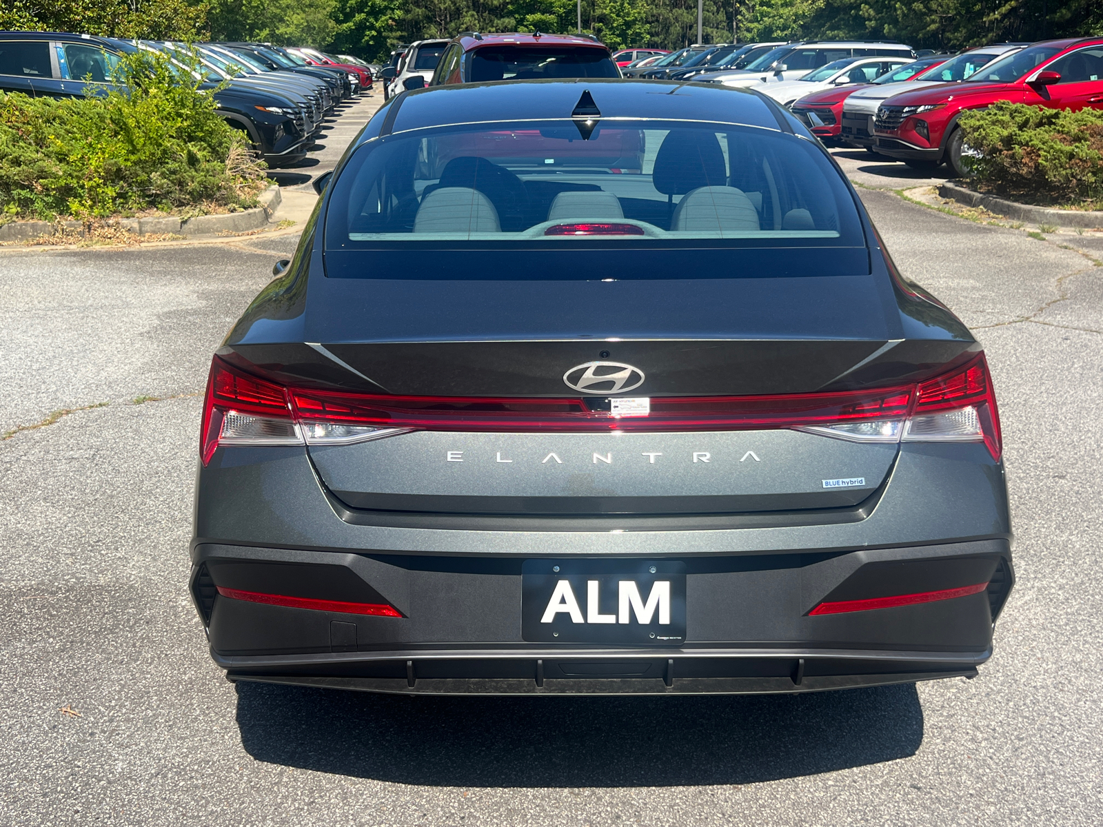 2024 Hyundai Elantra Hybrid Blue 6