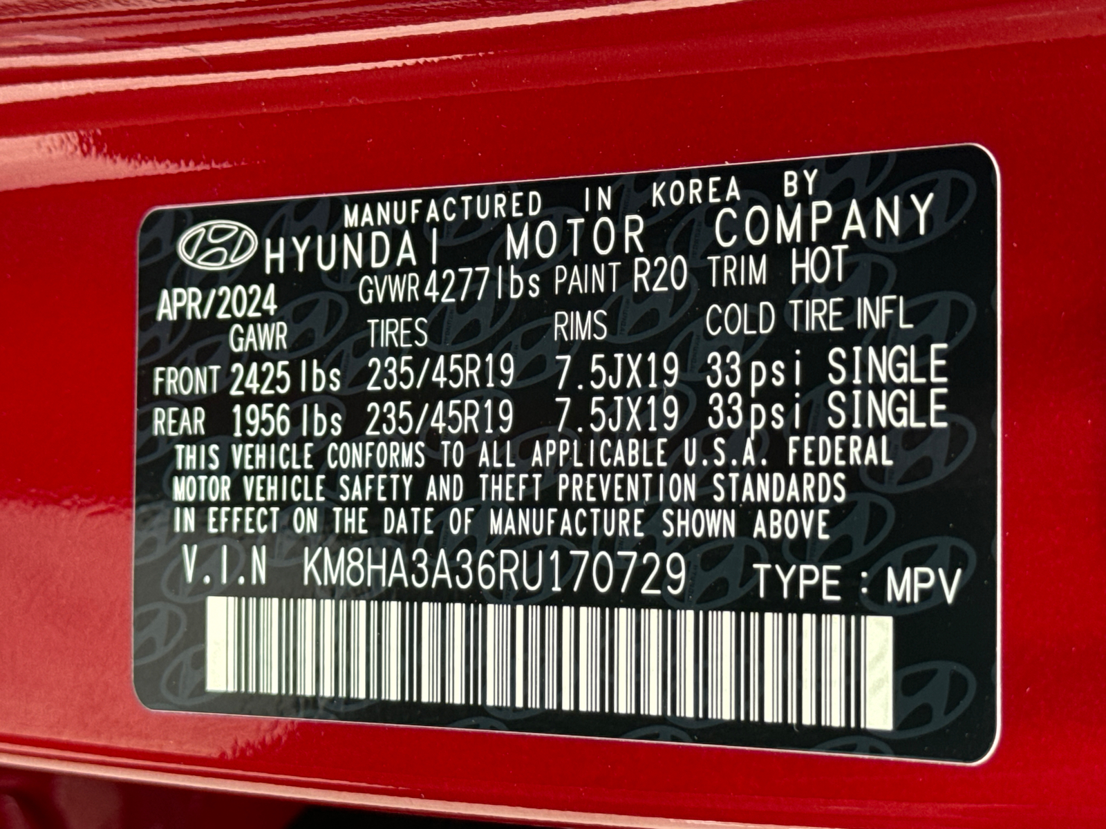 2024 Hyundai Kona N Line 41