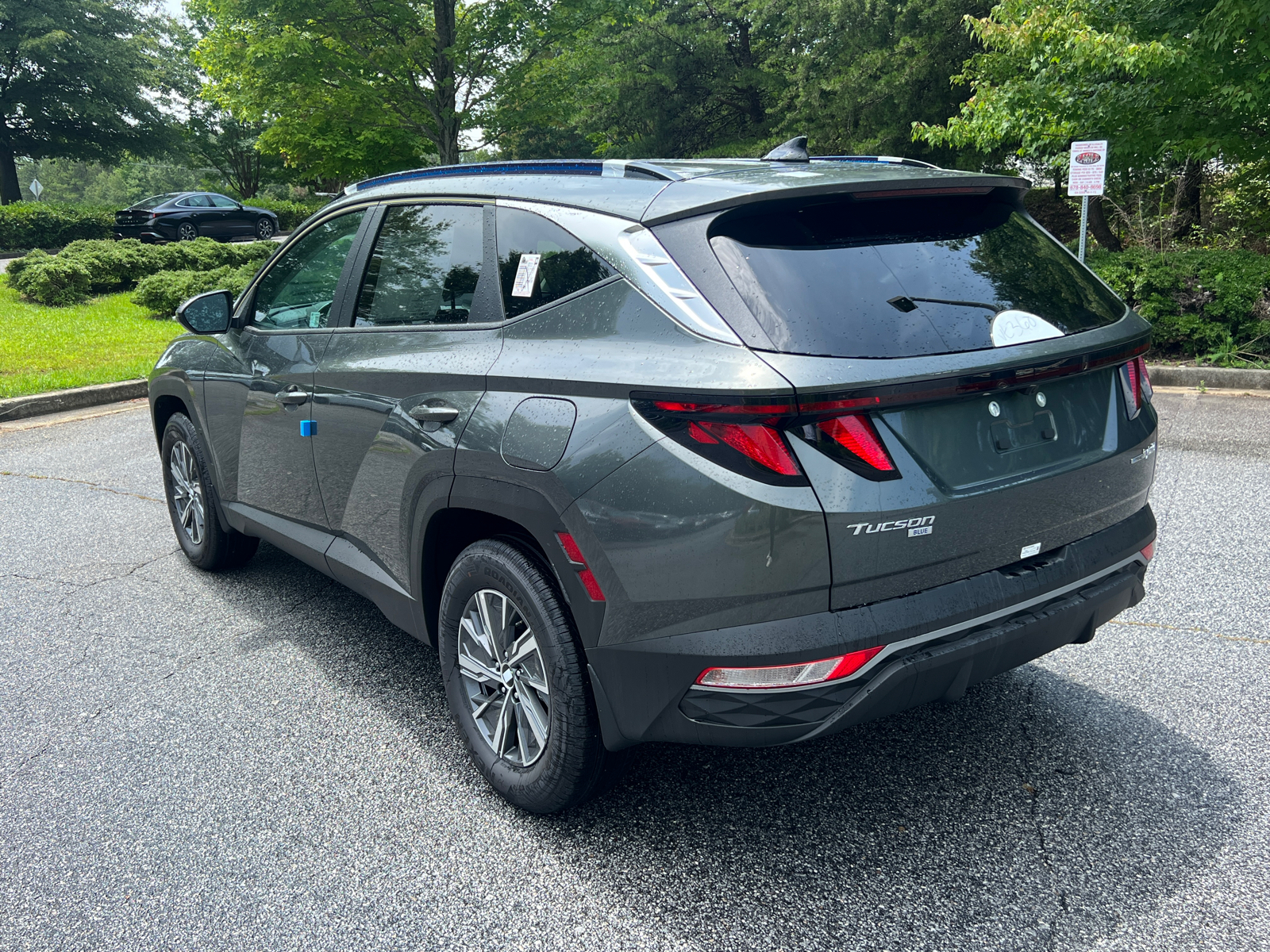 2024 Hyundai Tucson Hybrid Blue 7