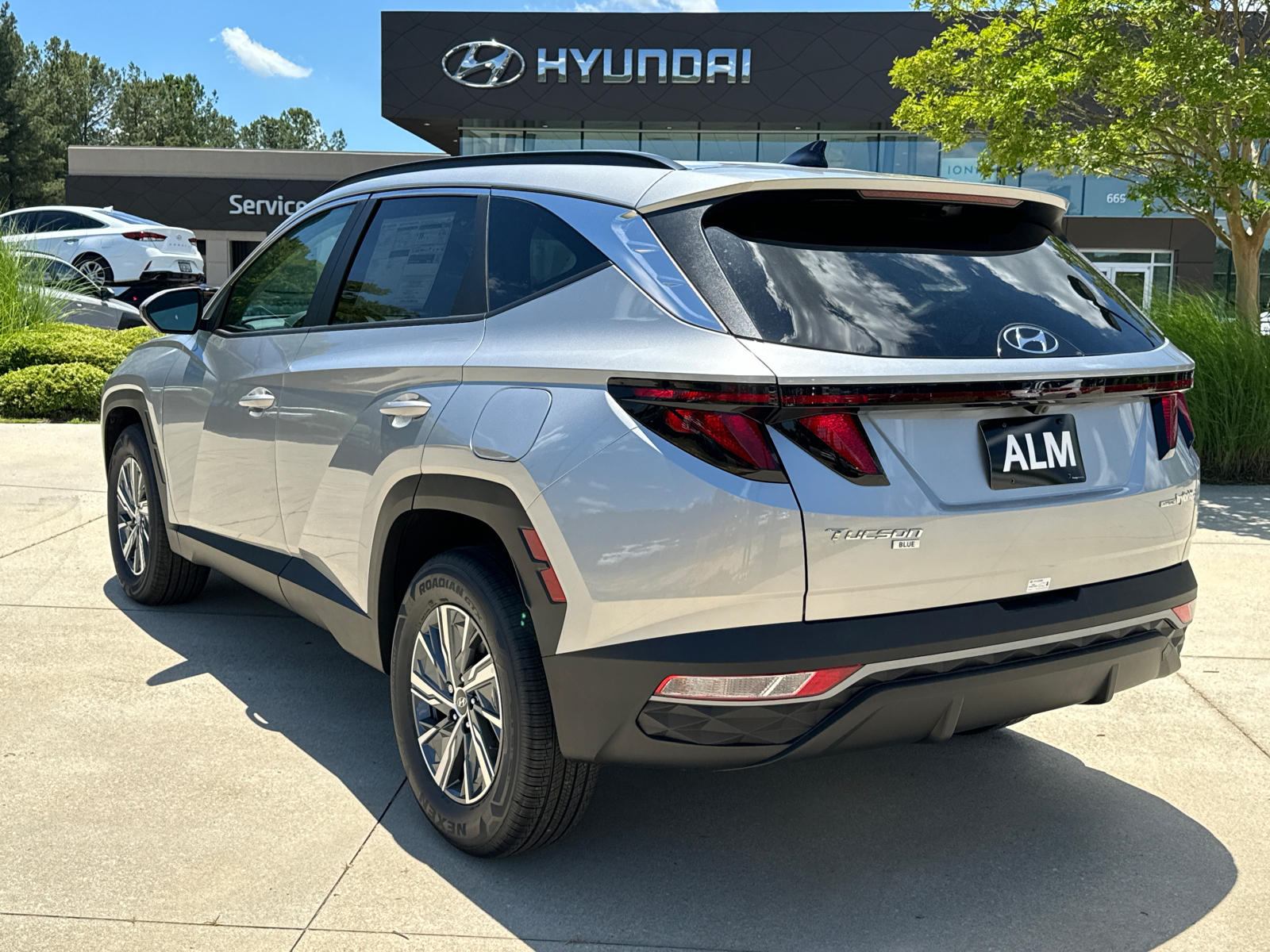 2024 Hyundai Tucson Hybrid Blue 7