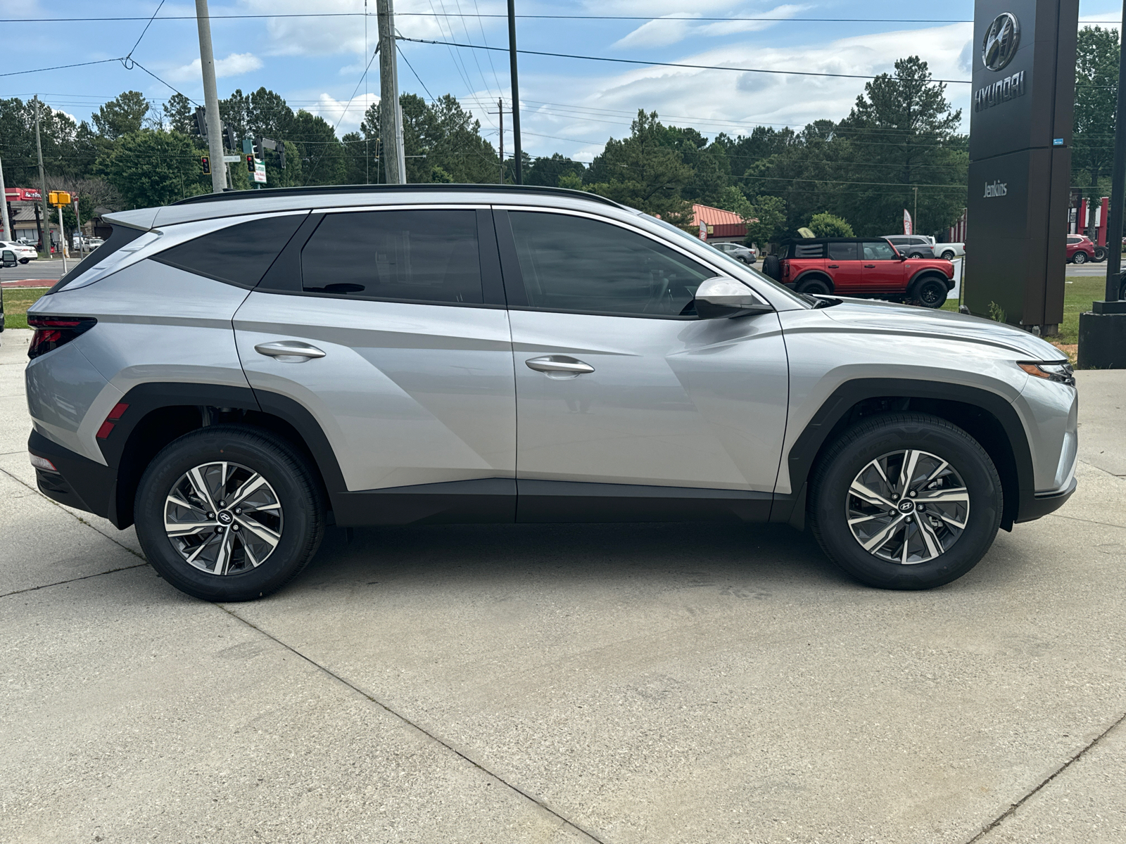 2024 Hyundai Tucson Hybrid Blue 4