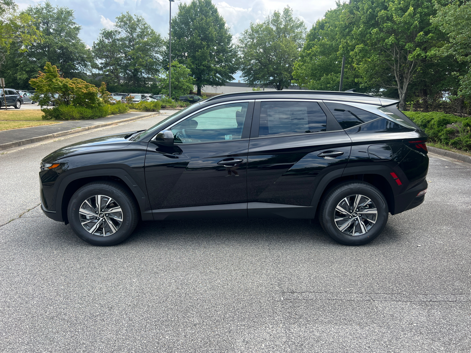 2024 Hyundai Tucson Hybrid Blue 8