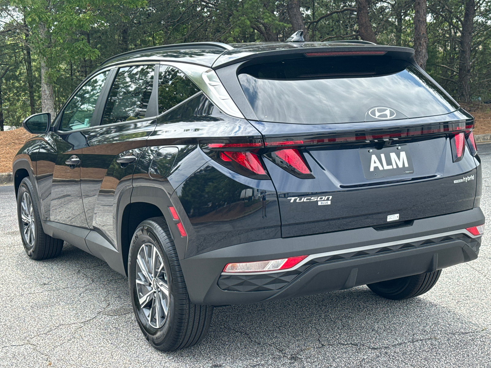 2024 Hyundai Tucson Hybrid Blue 9