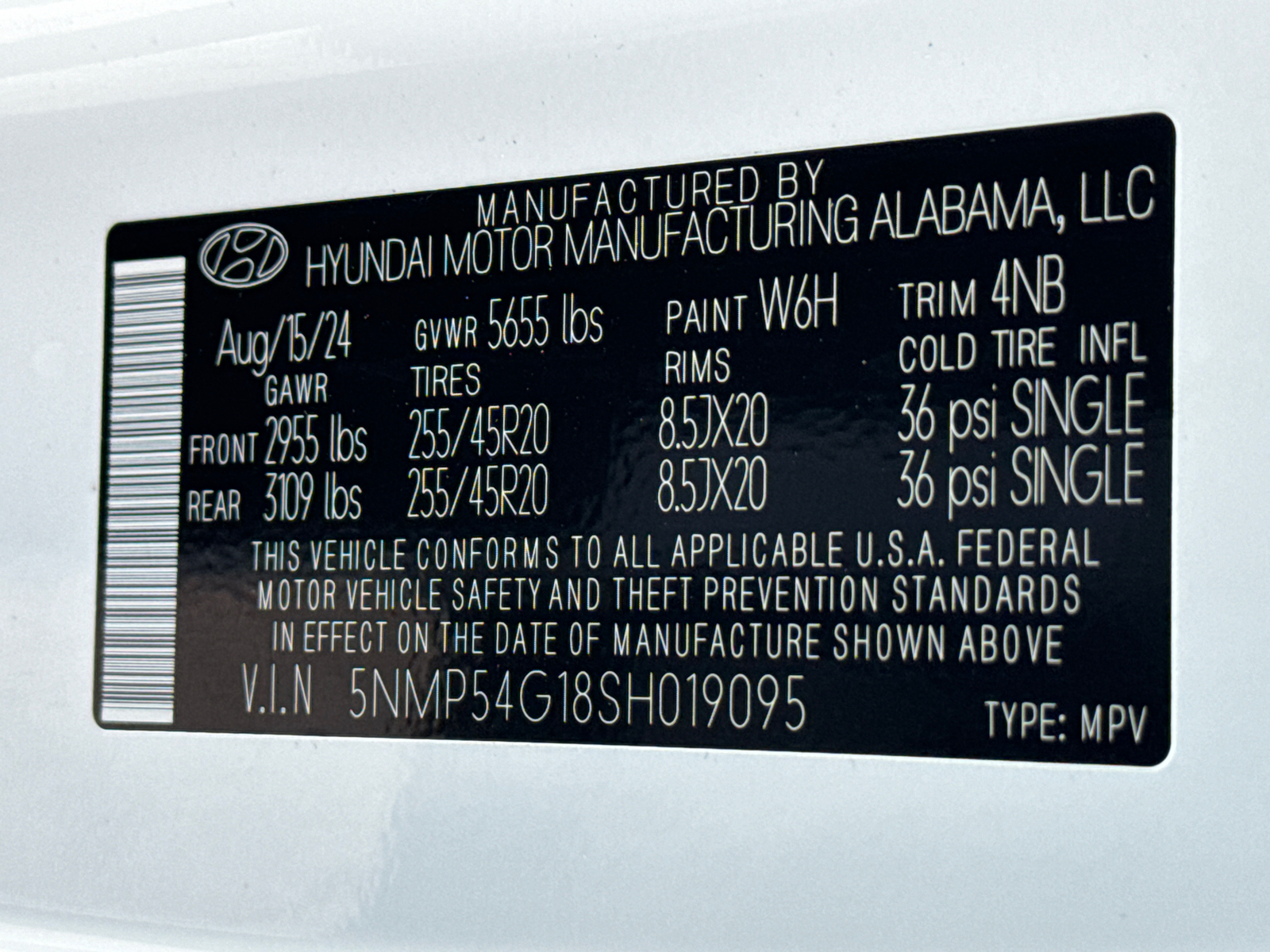 2025 Hyundai Santa Fe Hybrid Calligraphy 39