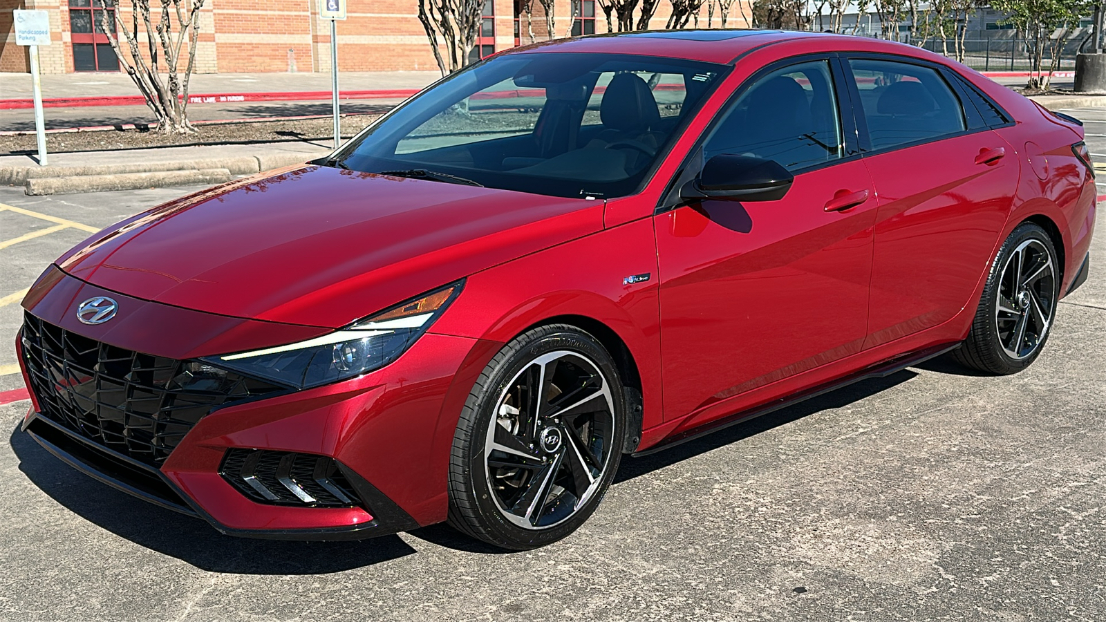 2021 Hyundai Elantra N Line 8