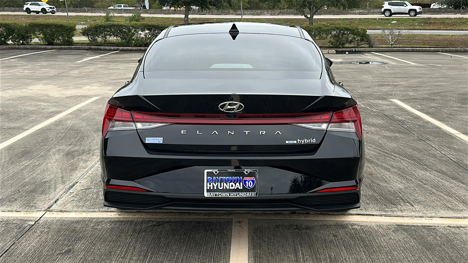 2023 Hyundai Elantra Hybrid Blue 9