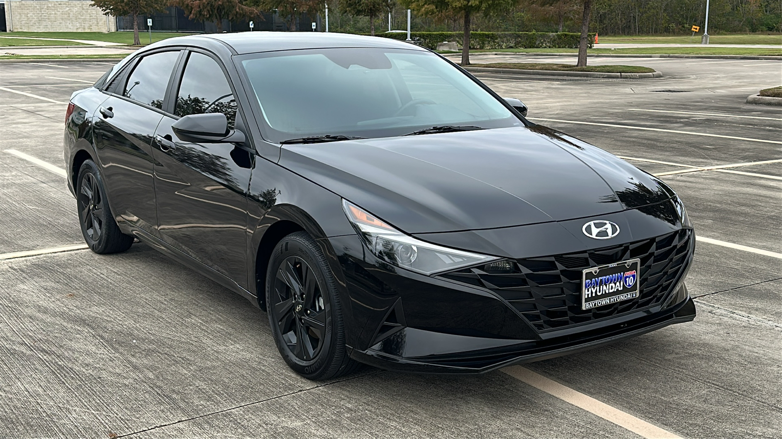 2023 Hyundai Elantra Hybrid Blue 12