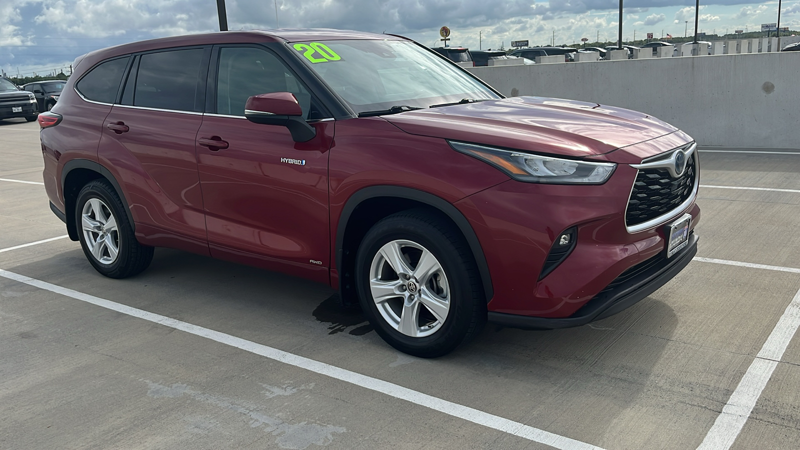 2020 Toyota Highlander Hybrid LE 14