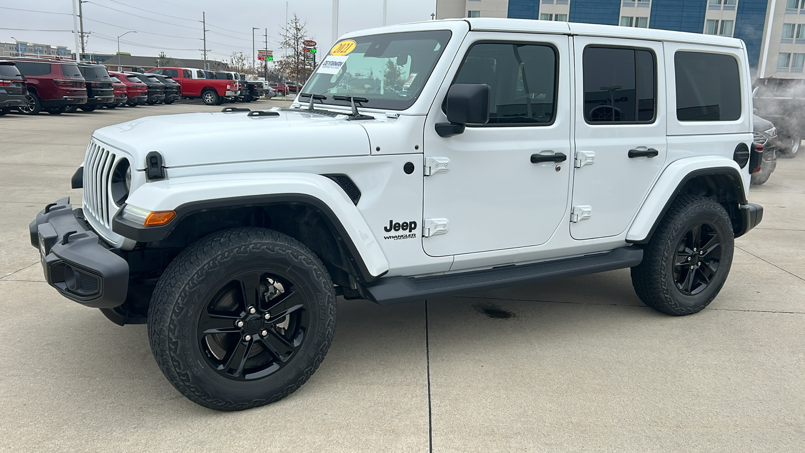 2021 Jeep Wrangler Unlimited Sahara Altitude 7