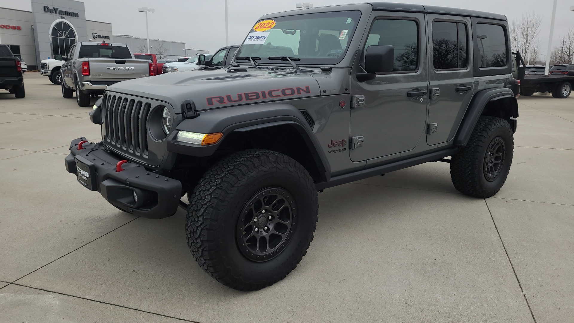 2022 Jeep Wrangler Unlimited Rubicon 7