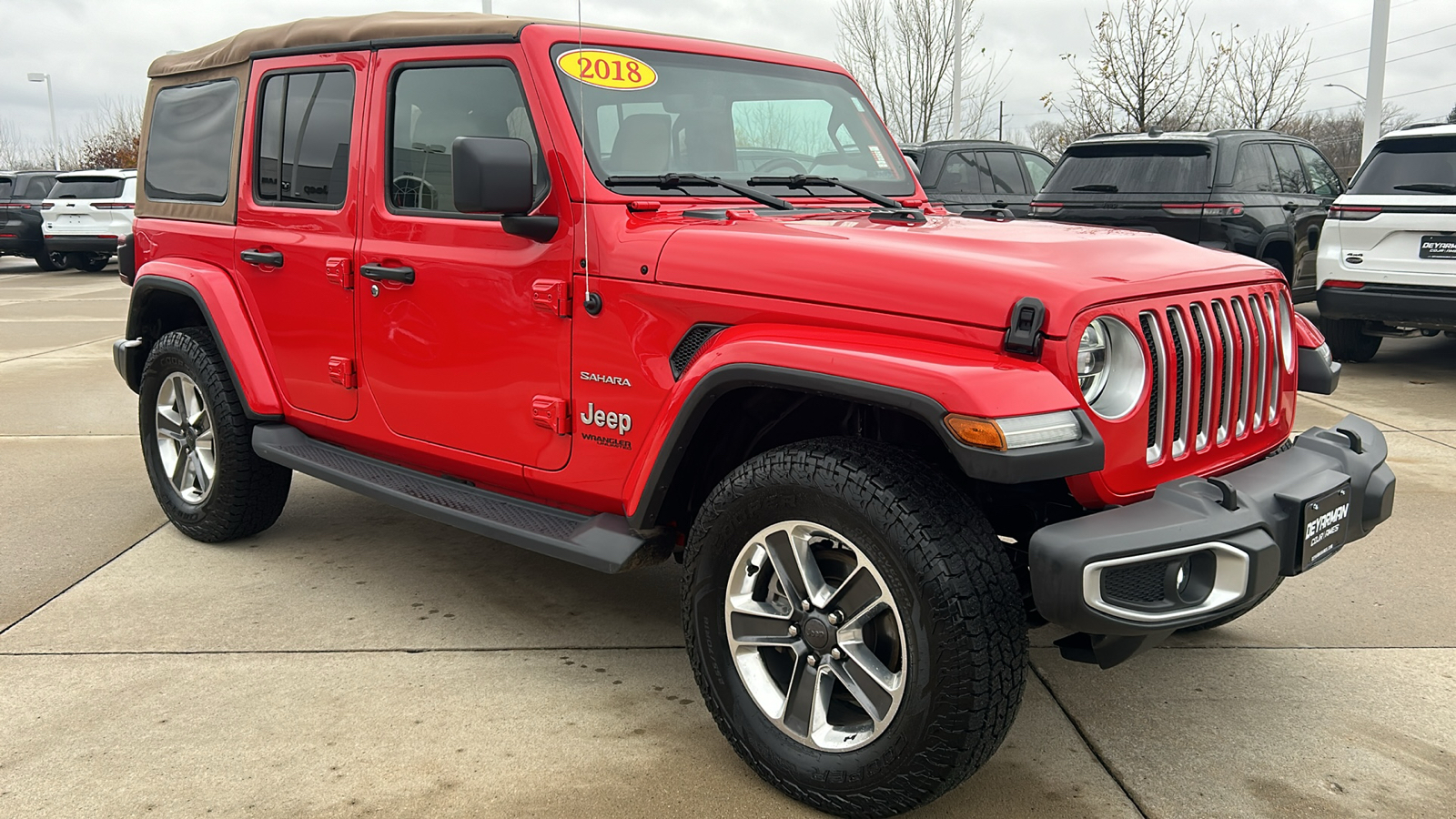 2018 Jeep Wrangler Unlimited Sahara 1