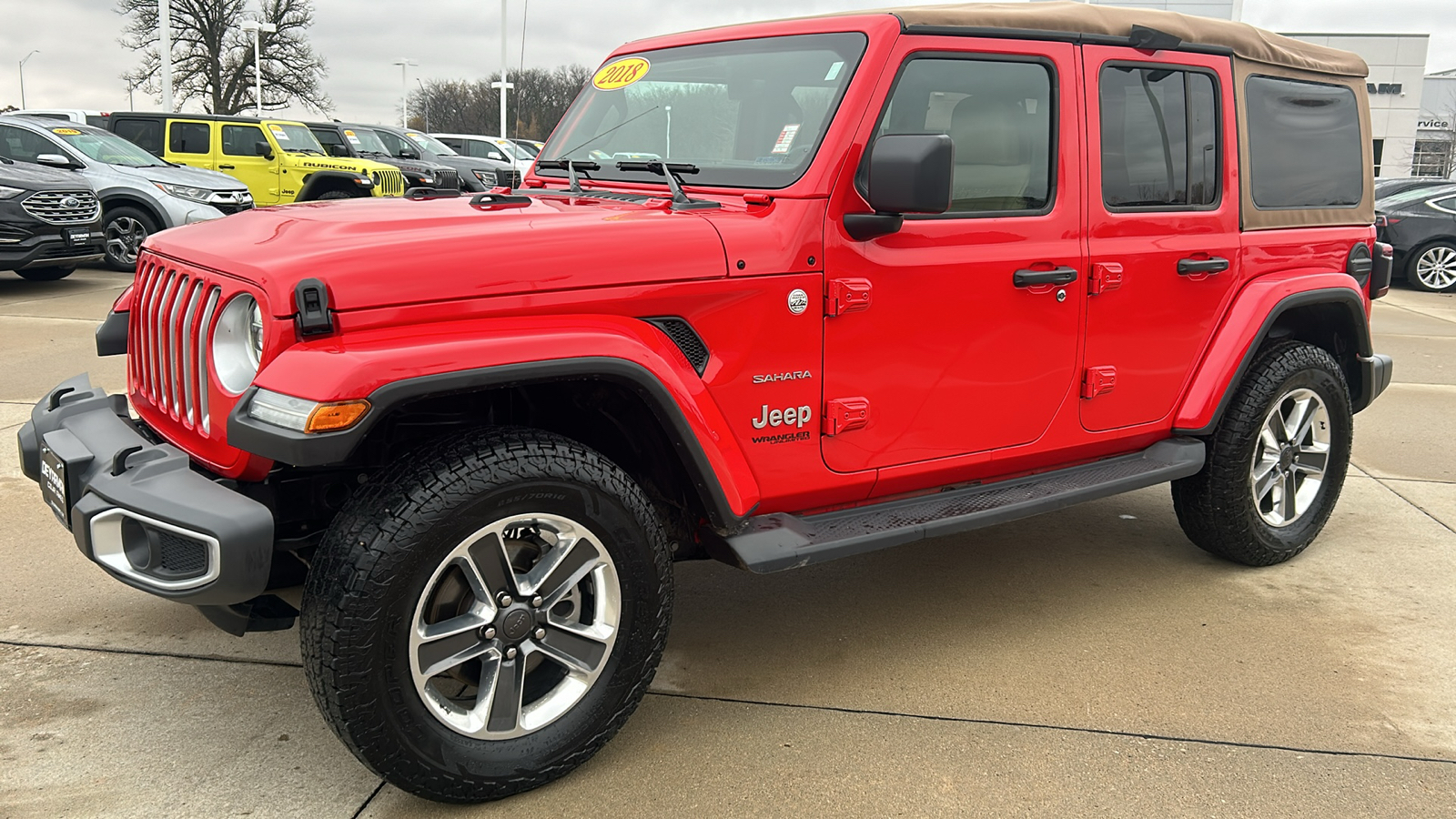 2018 Jeep Wrangler Unlimited Sahara 7