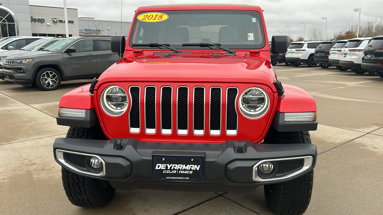 2018 Jeep Wrangler Unlimited Sahara 8