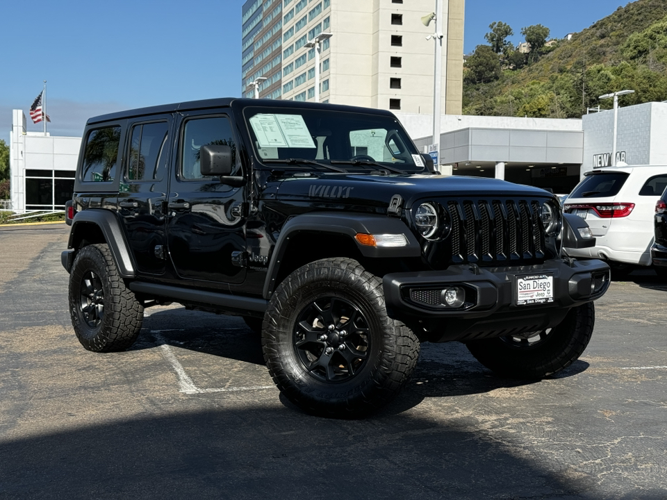 2022 Jeep Wrangler Unlimited Willys 2