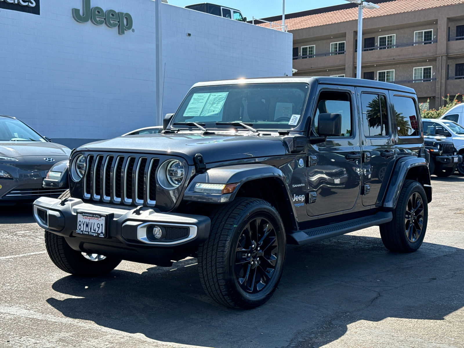 2021 Jeep Wrangler Unlimited Sahara 4xe 4