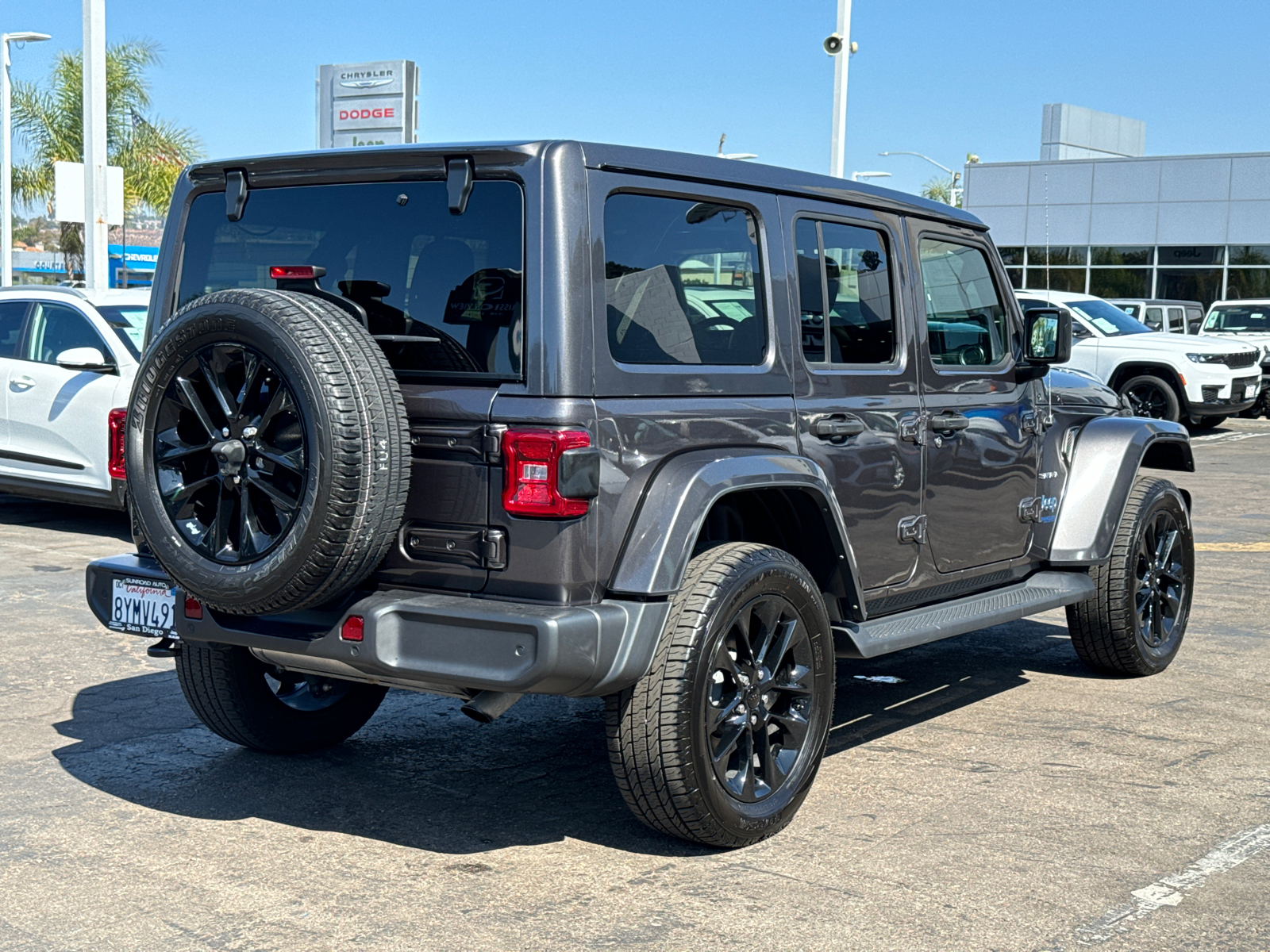 2021 Jeep Wrangler Unlimited Sahara 4xe 9