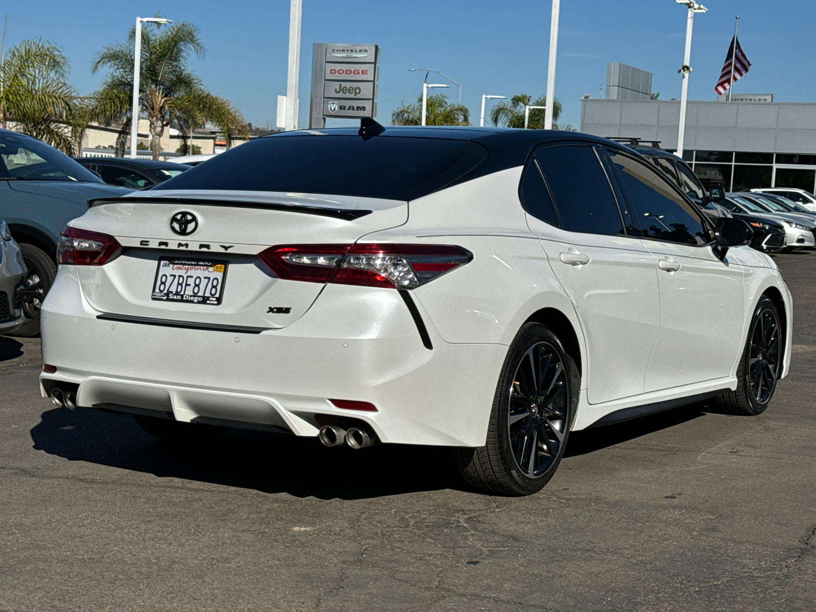 2020 Toyota Camry XSE 8