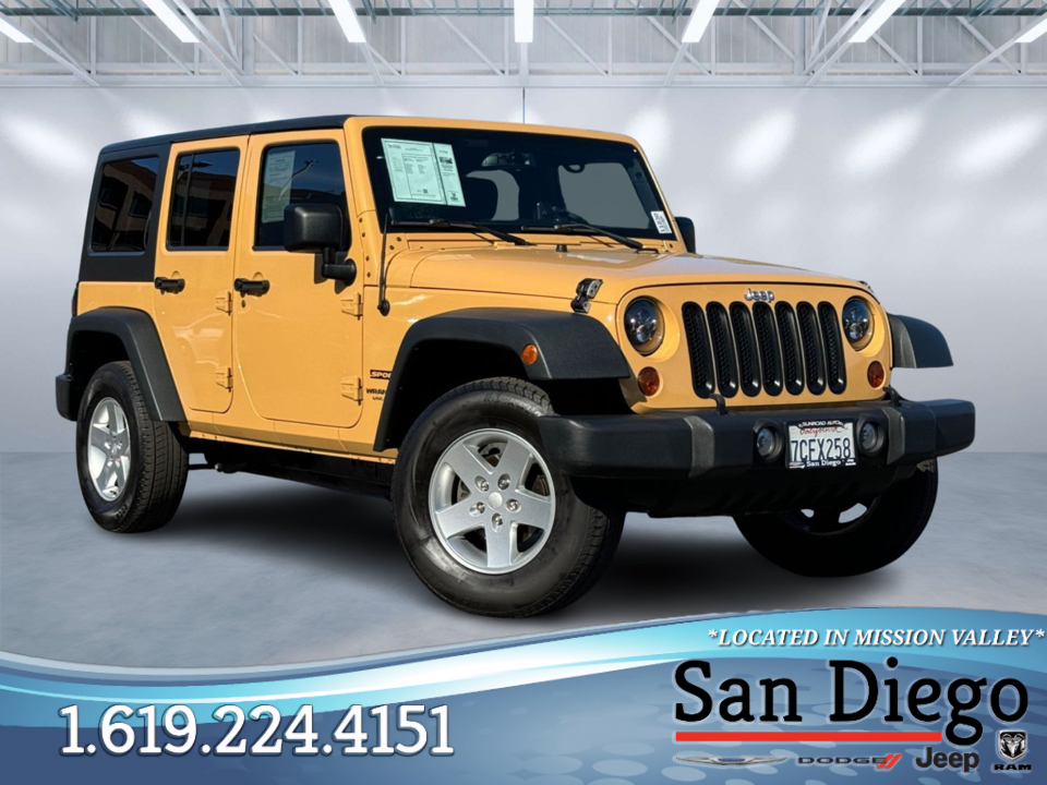 2013 Jeep Wrangler Unlimited Sport 1