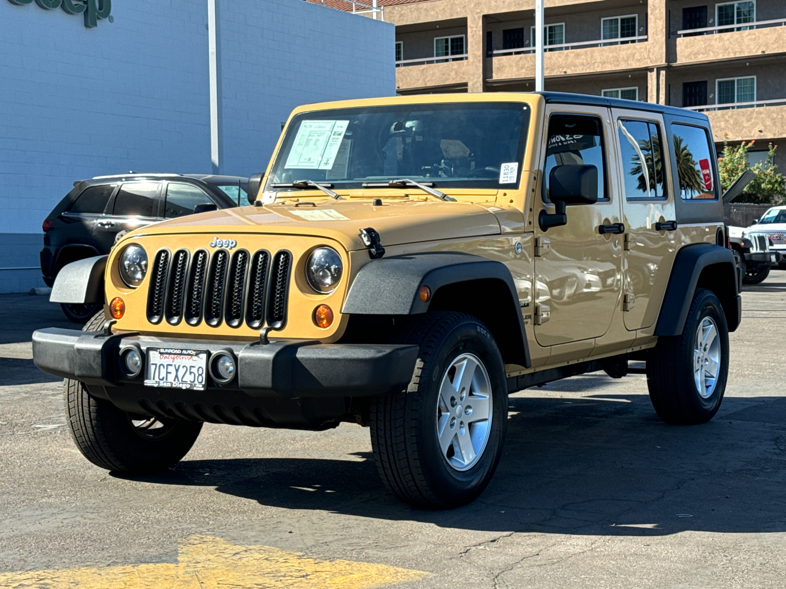 2013 Jeep Wrangler Unlimited Sport 4