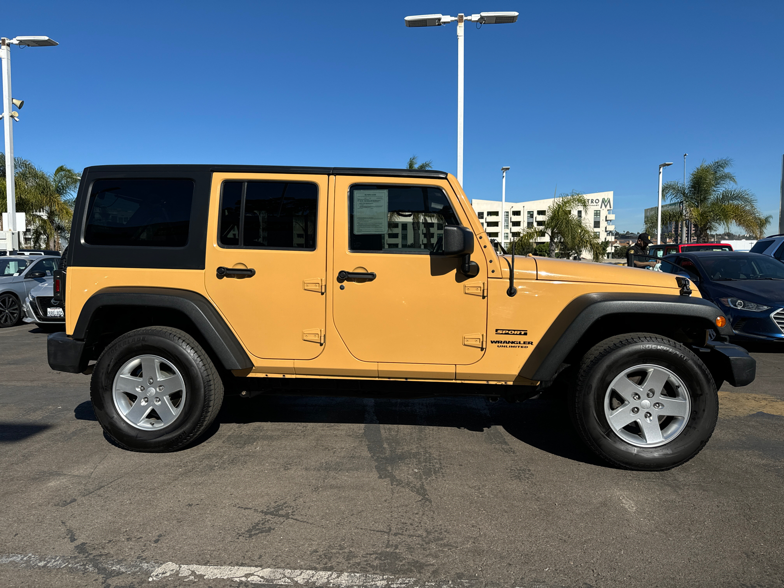 2013 Jeep Wrangler Unlimited Sport 7