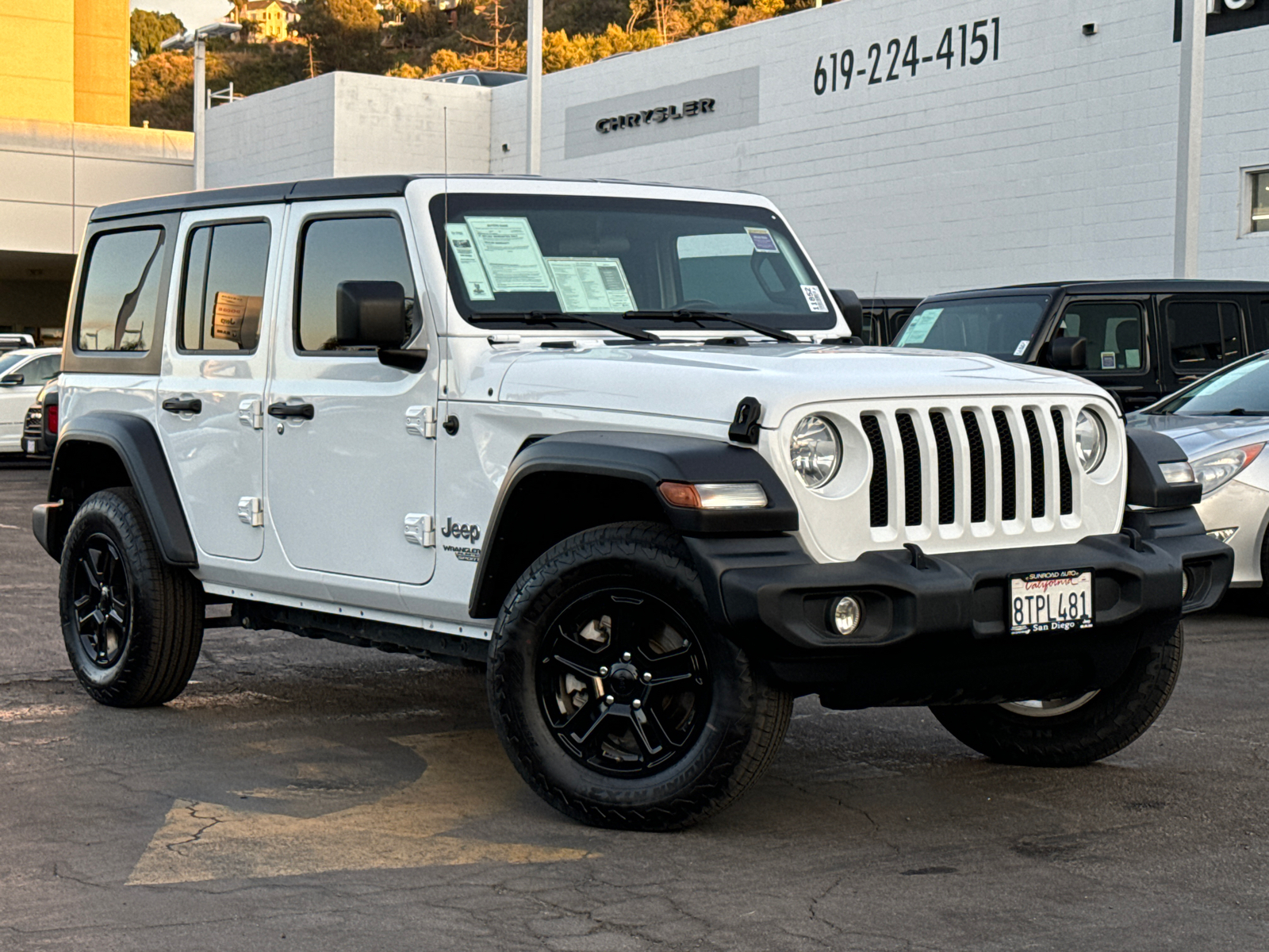 2021 Jeep Wrangler Unlimited Sport S 2