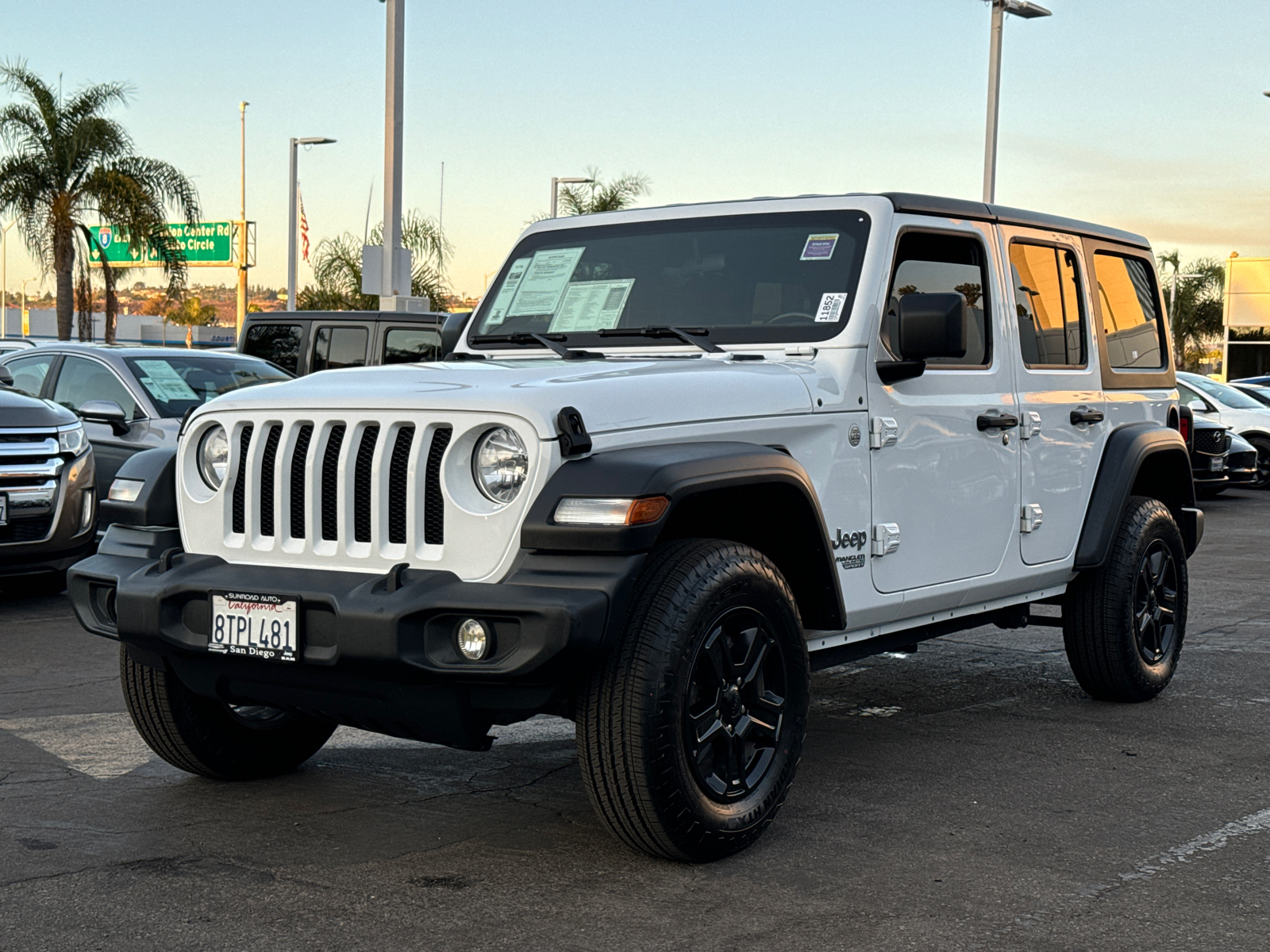 2021 Jeep Wrangler Unlimited Sport S 4