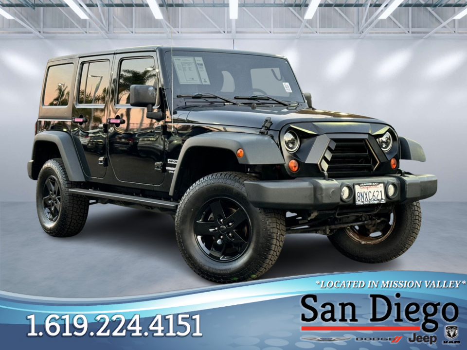 2012 Jeep Wrangler Unlimited Sport 1