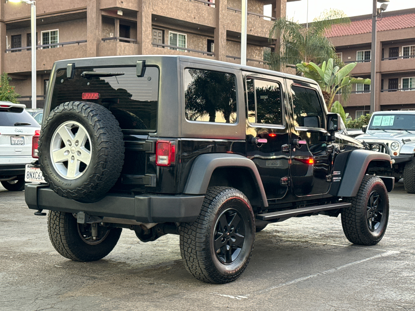 2012 Jeep Wrangler Unlimited Sport 8