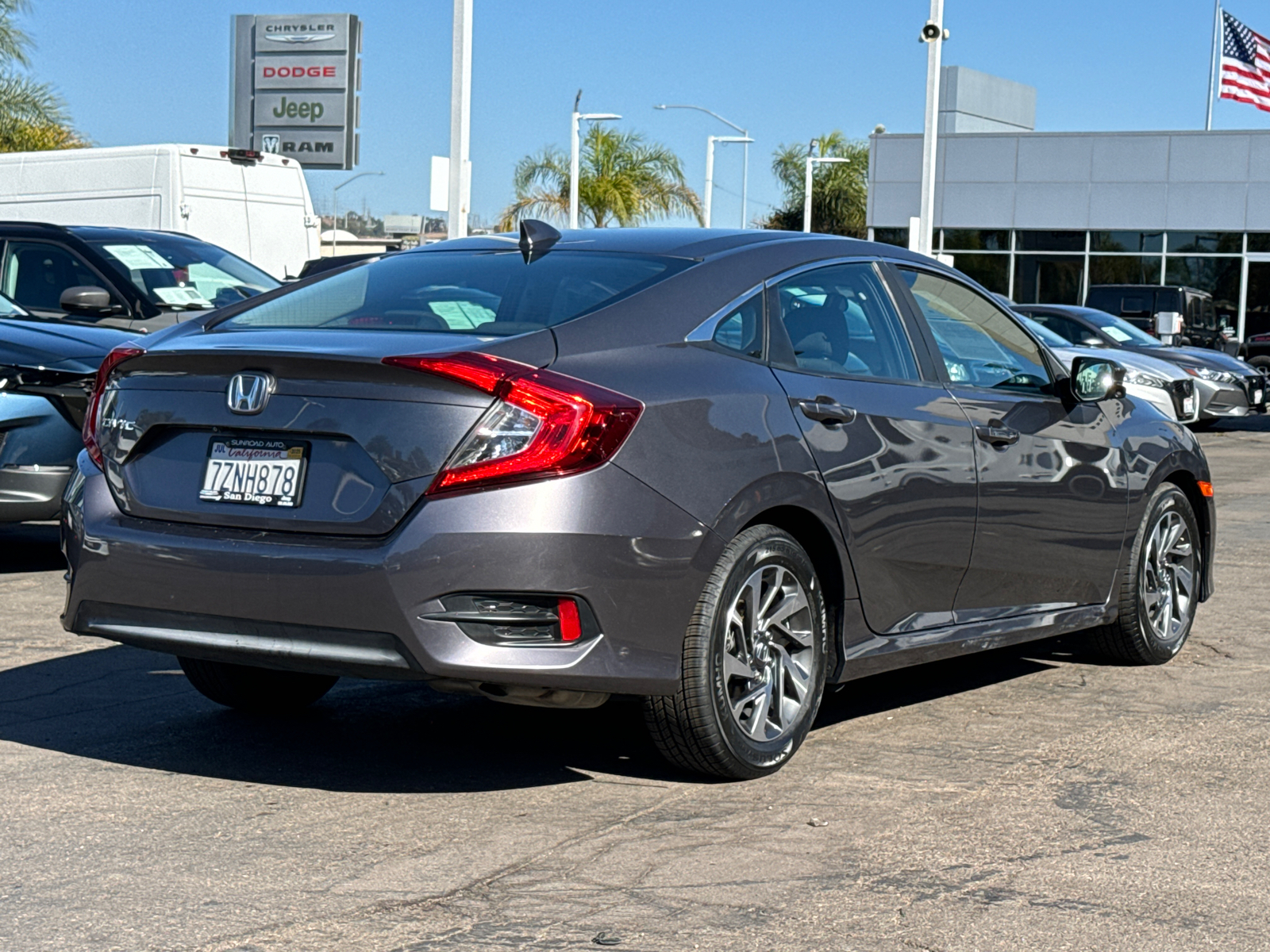 2017 Honda Civic EX 8