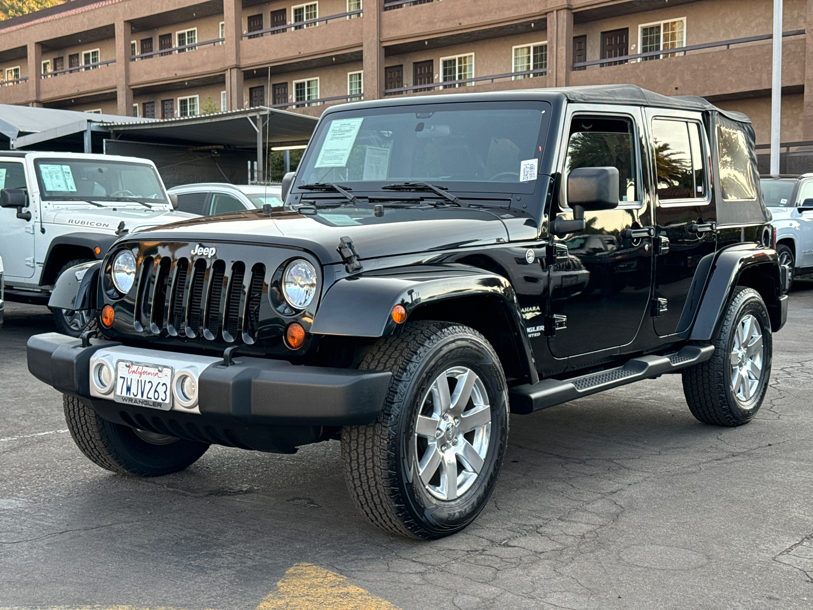 2012 Jeep Wrangler Unlimited Sahara 4