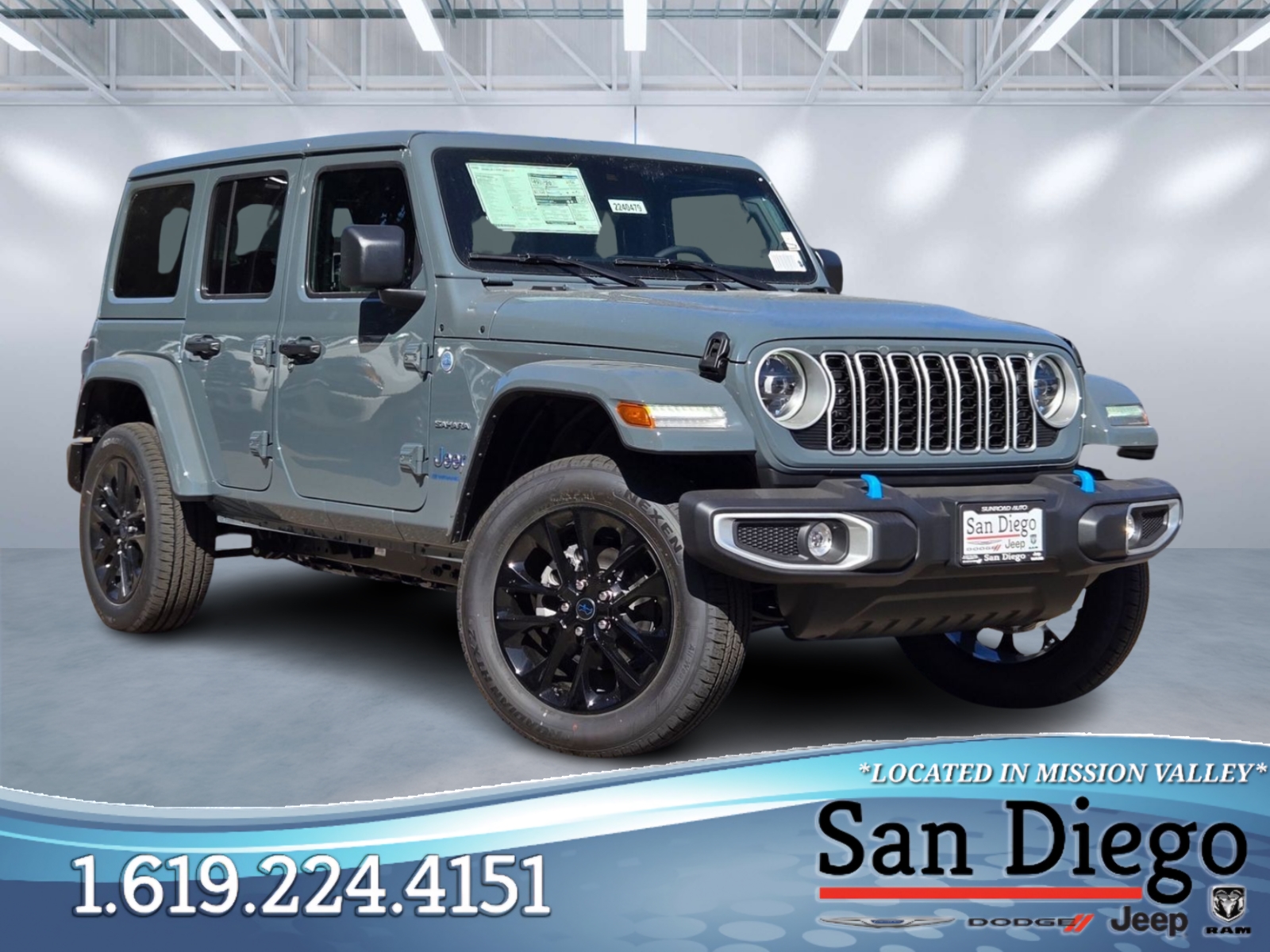 2024 Jeep Wrangler Sahara 4xe 1