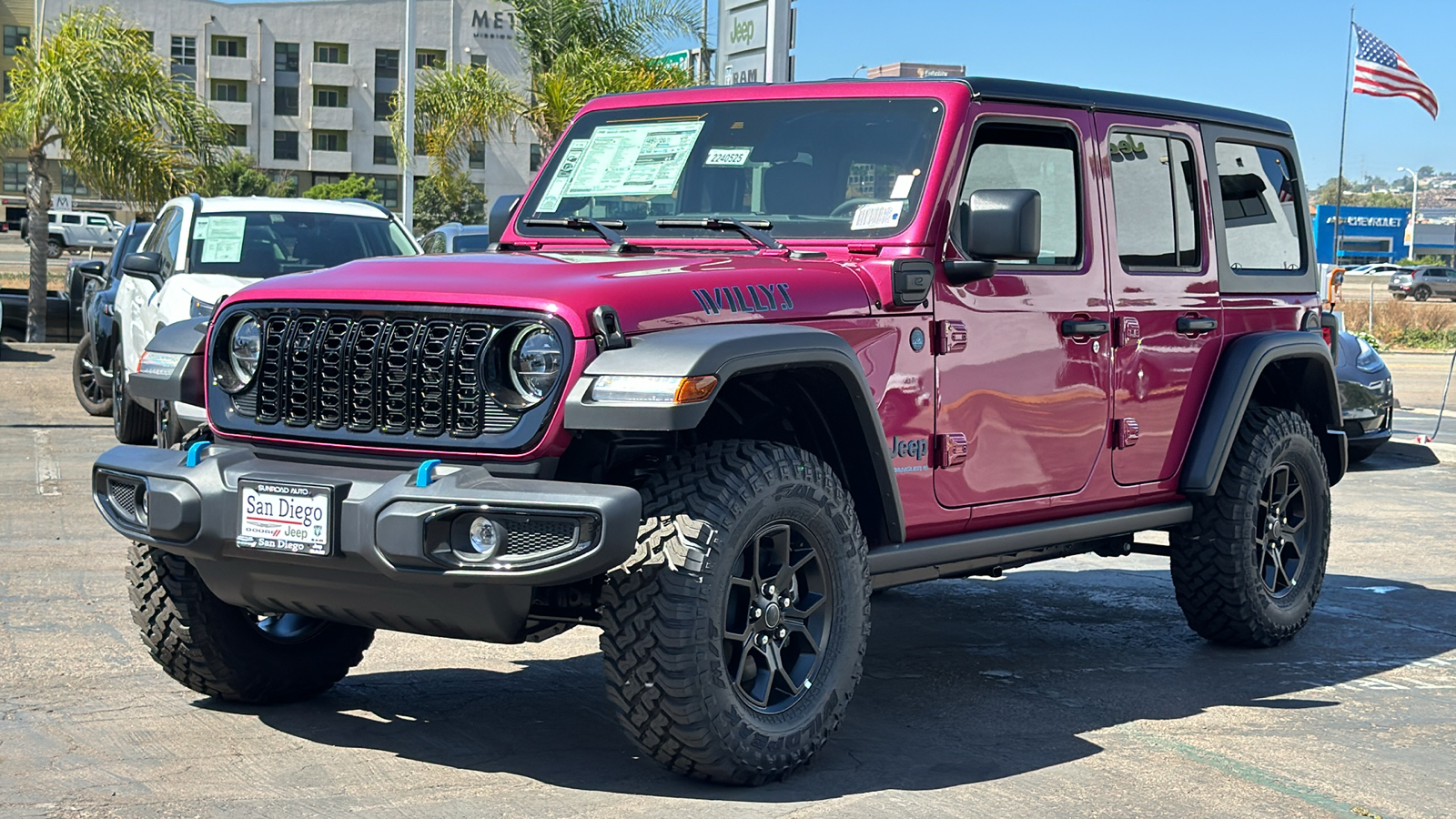 2024 Jeep Wrangler Willys 4xe 6