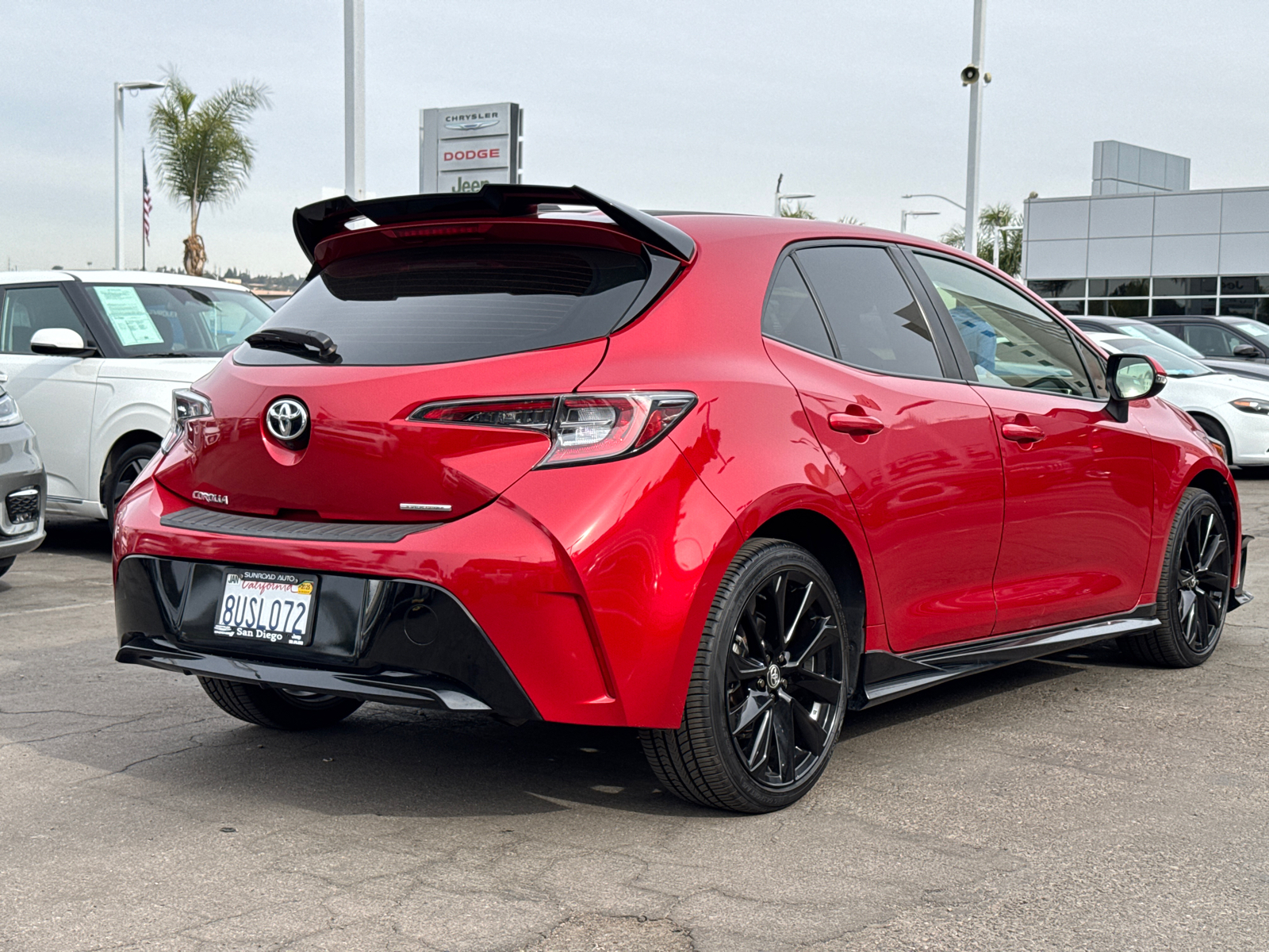 2021 Toyota Corolla Hatchback SE Nightshade Edition 8