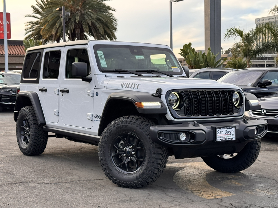 2025 Jeep Wrangler Willys 4xe 2