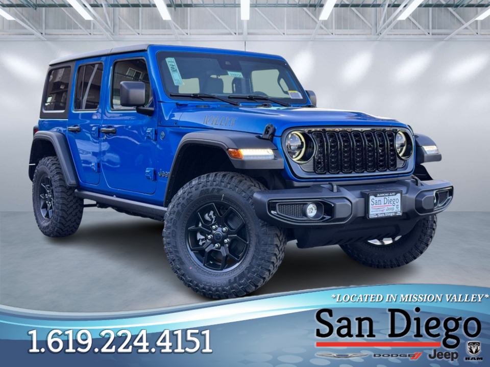 2025 Jeep Wrangler Willys 4xe 1