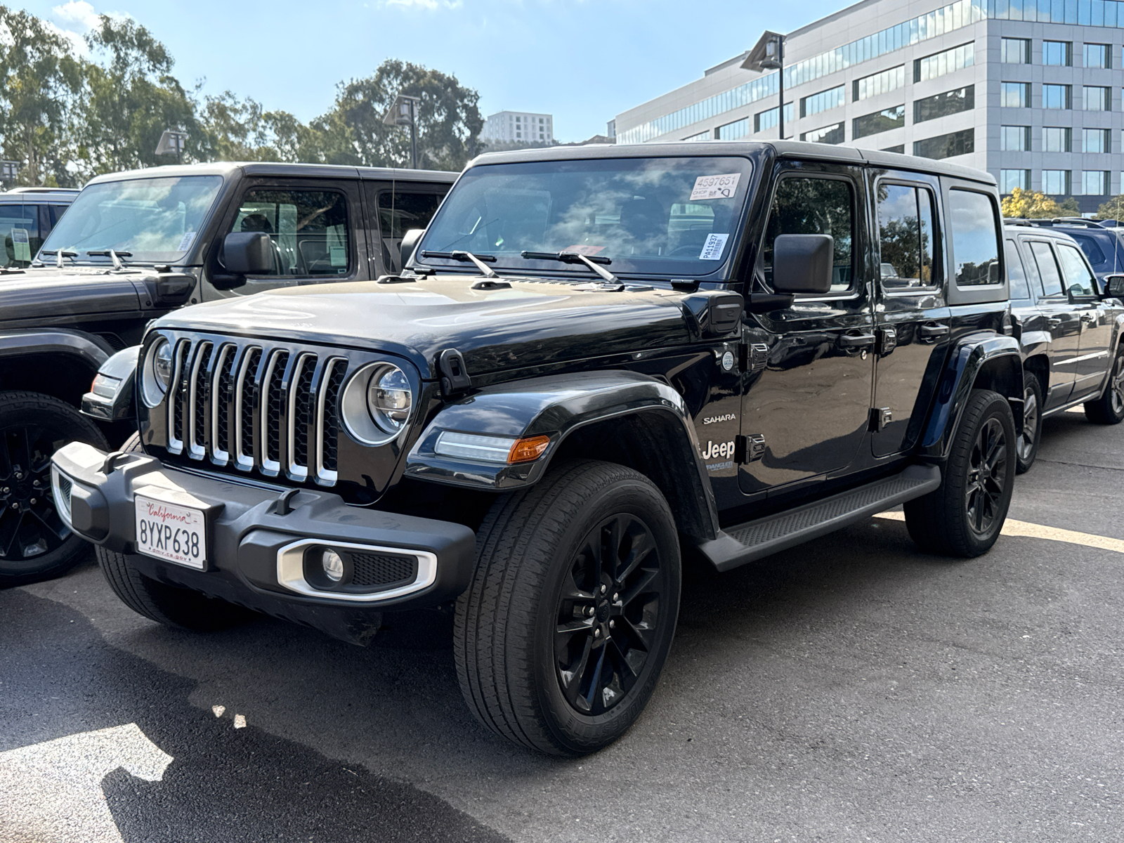 2021 Jeep Wrangler Unlimited Sahara 4xe 2