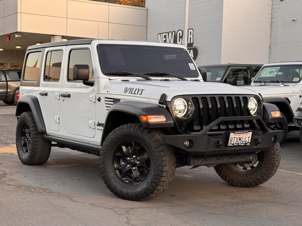 2021 Jeep Wrangler Unlimited Willys 2