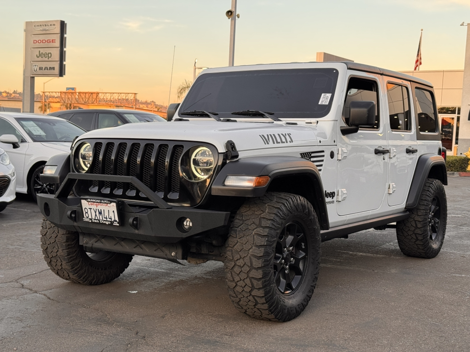 2021 Jeep Wrangler Unlimited Willys 4