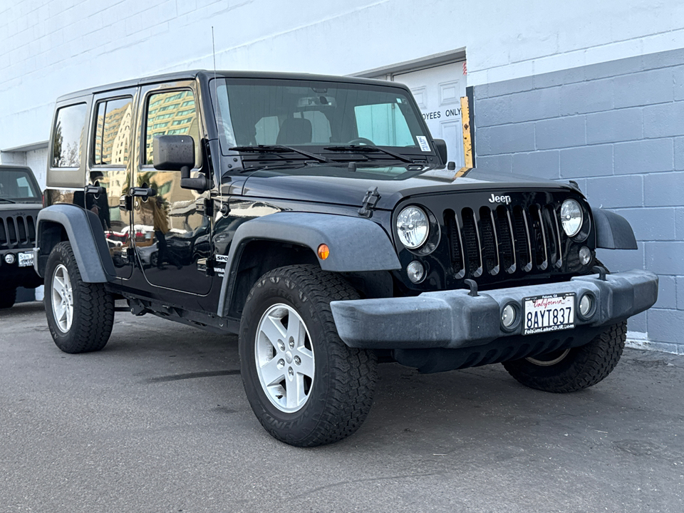 2017 Jeep Wrangler Unlimited Sport S 13