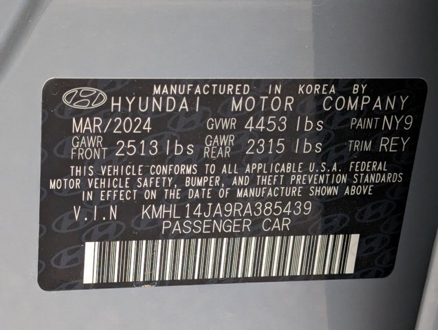 2024 Hyundai Sonata SEL 36